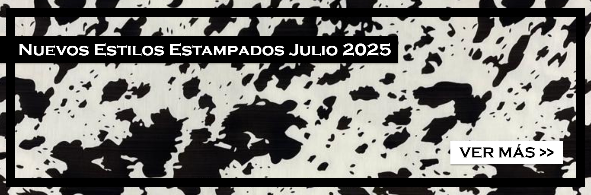 Diseños exclusivos de telas estampadas